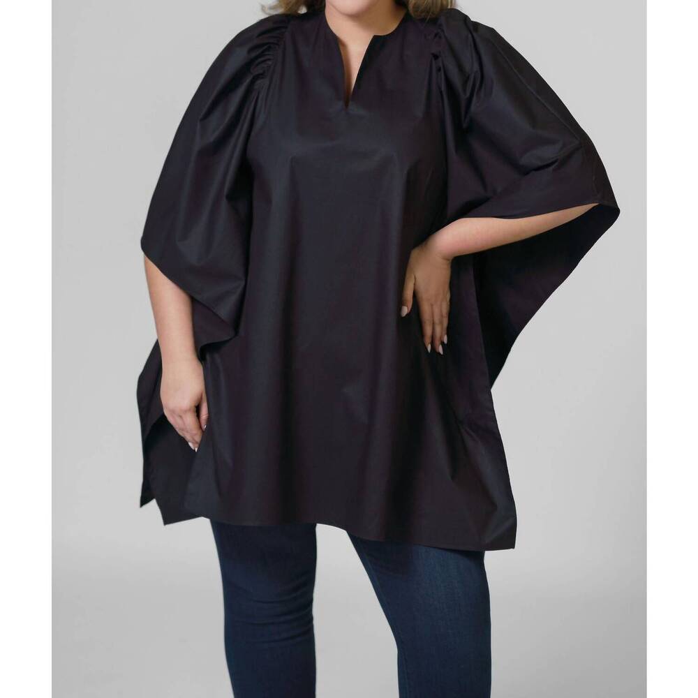 NEW PSOPHIA mini swing tunic in black